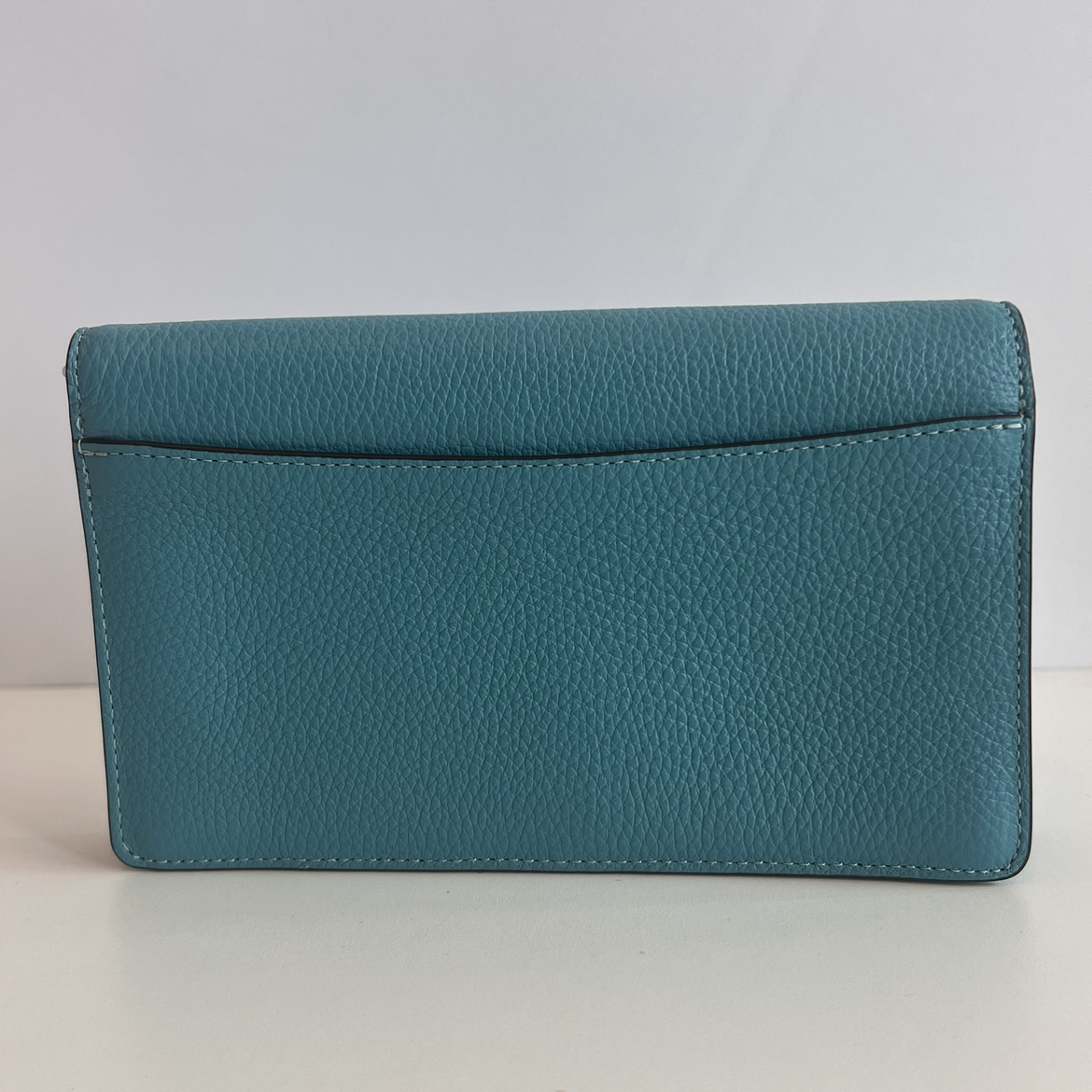 Two Tone Blue Coach Wallet Crossbody Purse - photo 5