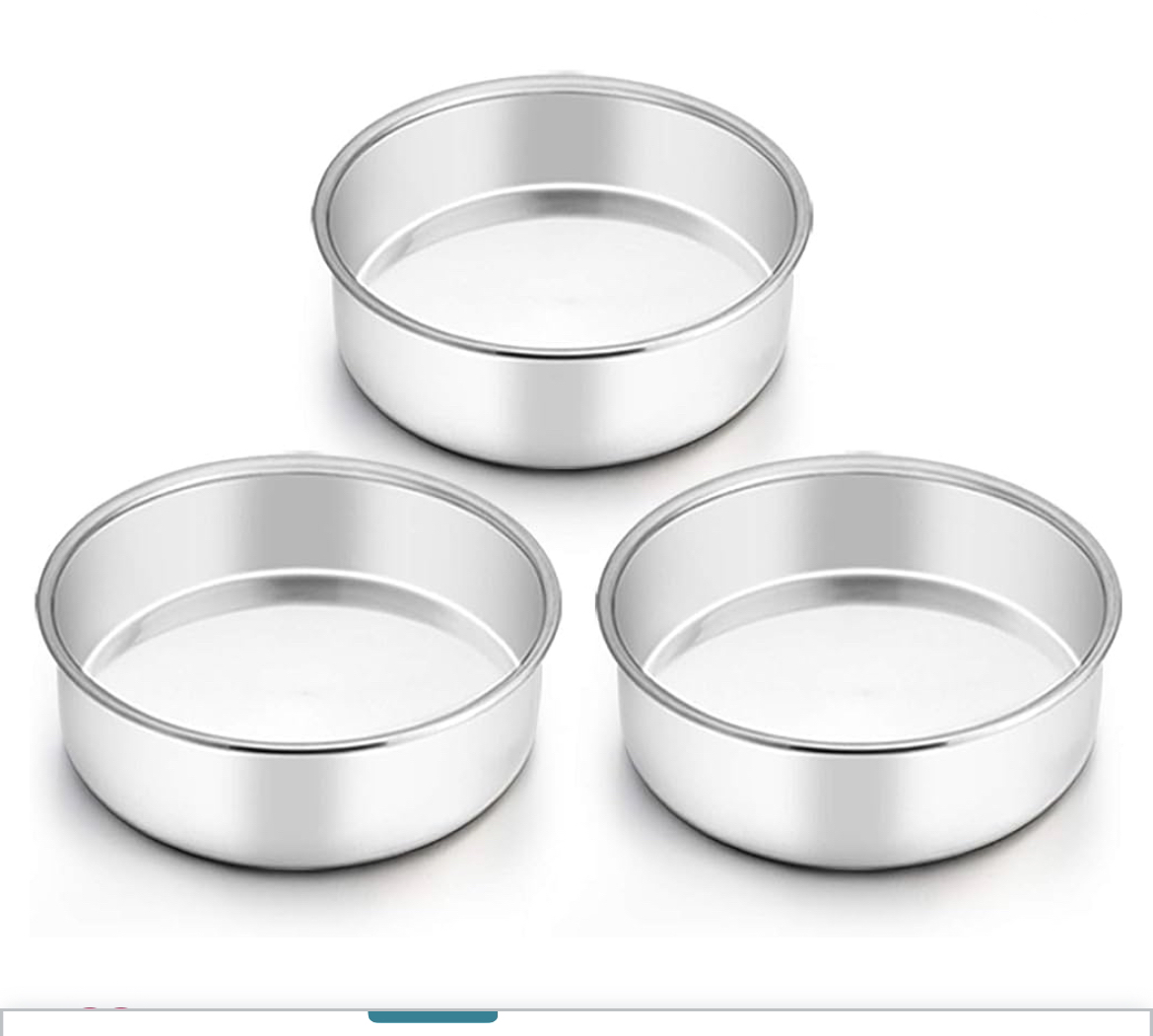 Never used 6 inch round baking pans - photo 2