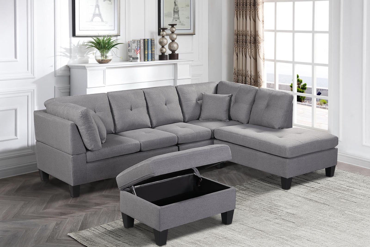 Large Reversible Sectional Sofa - $650 OBO - photo 2