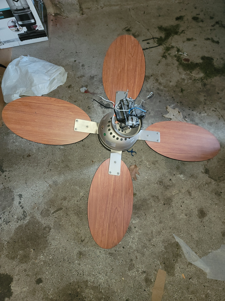 ceiling fan.