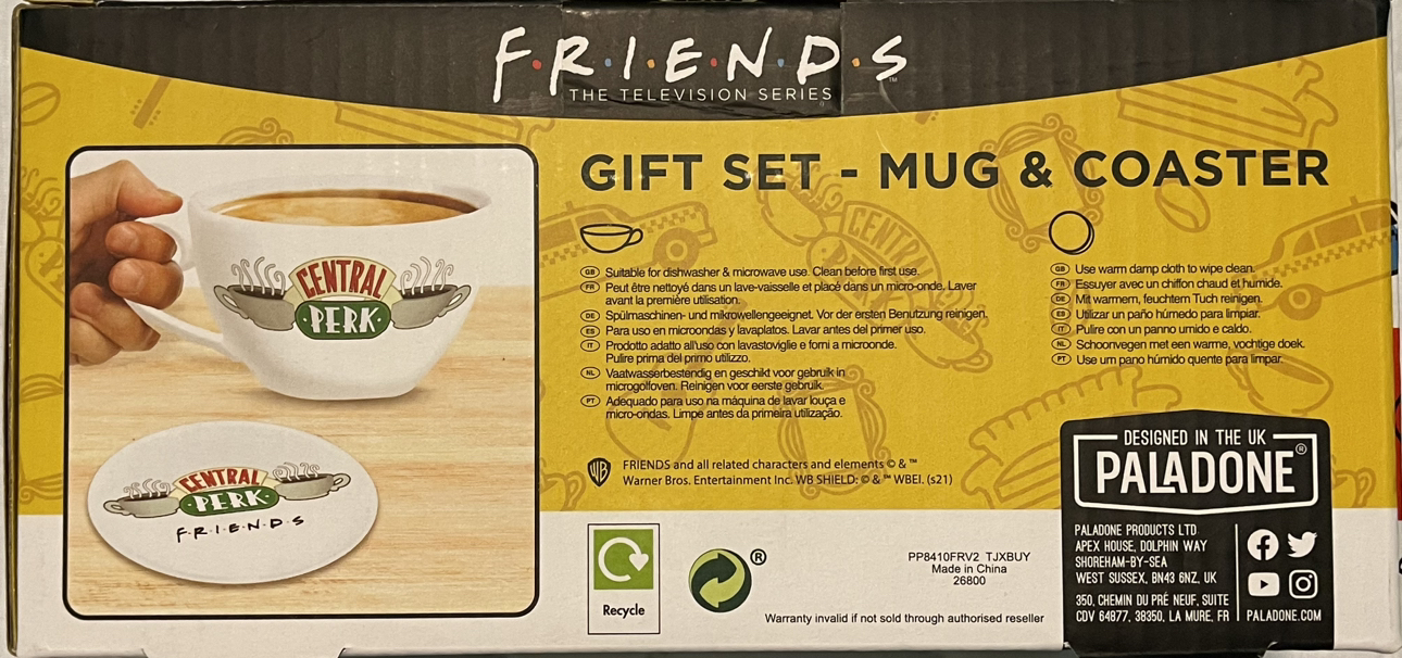 Friends Central Perk Mug & Coaster - photo 2