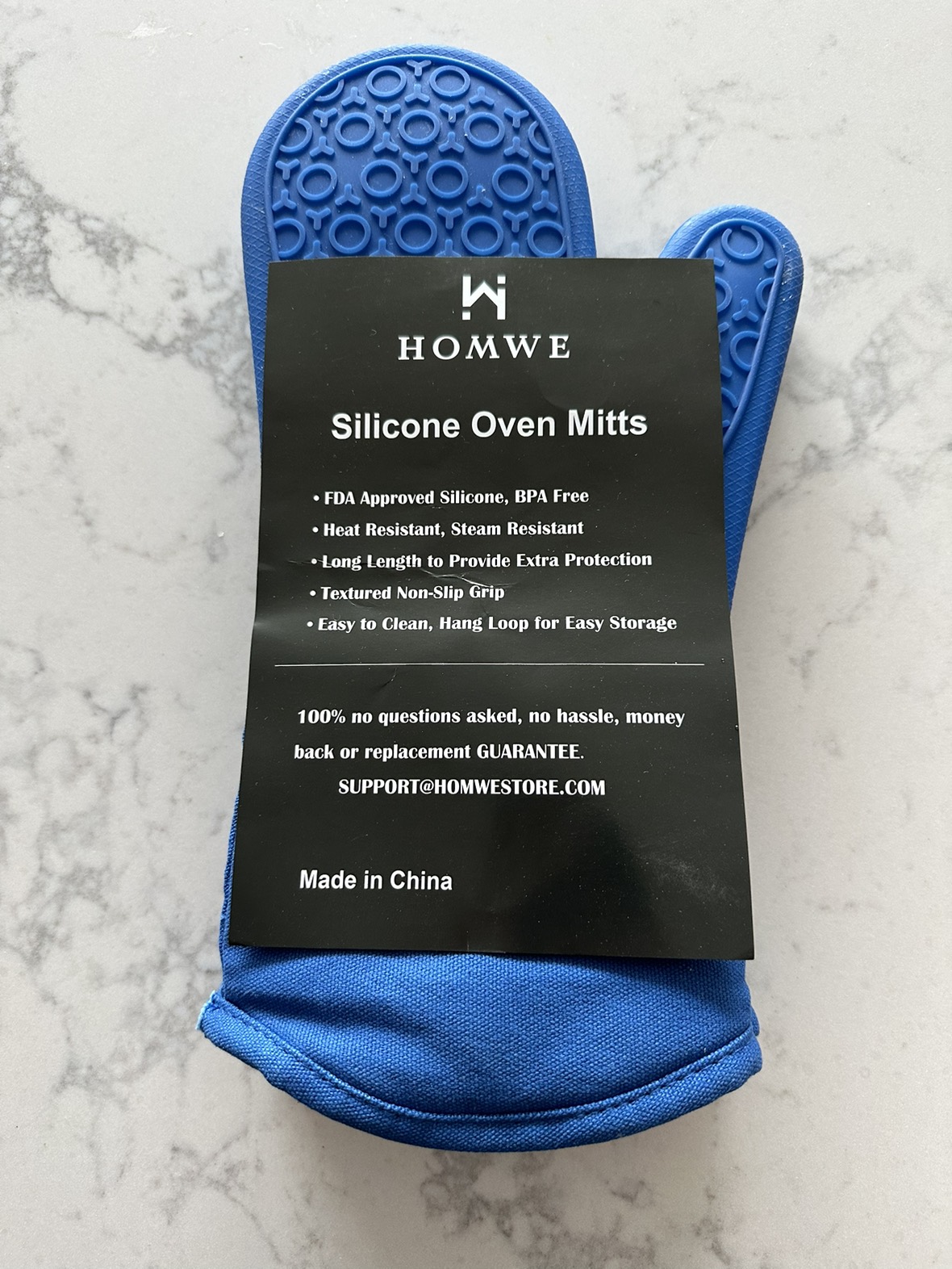 Silicone oven mitts - photo 2