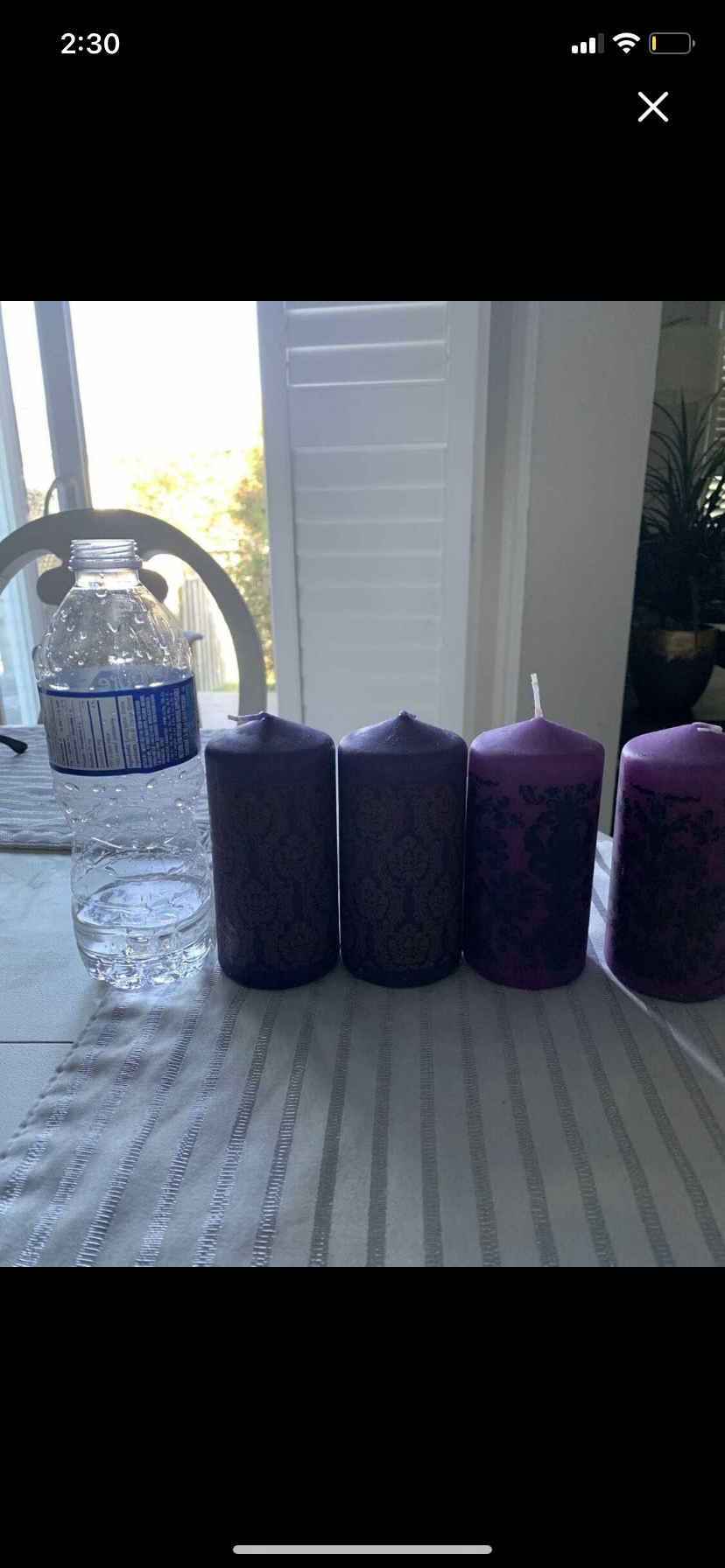 4 pillar candles - photo 2