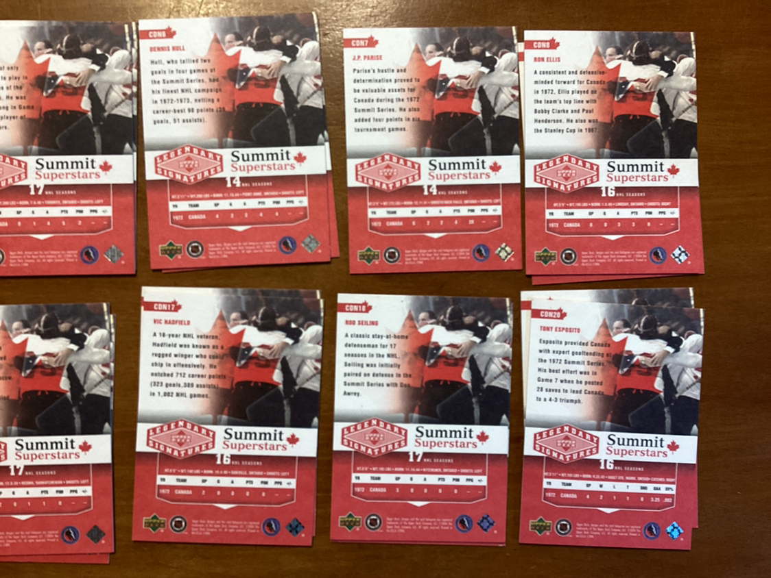 1972 SUMMIT SERIES UPPER DECK HOCKEY CARDS image indicator(9)