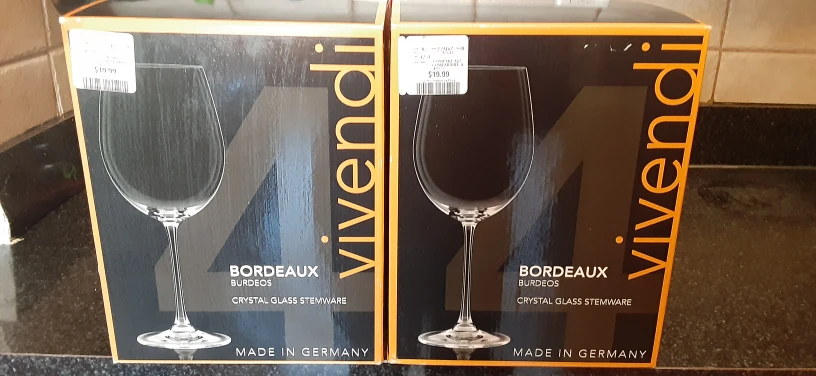 Wine and vodka crystalware thumbnail