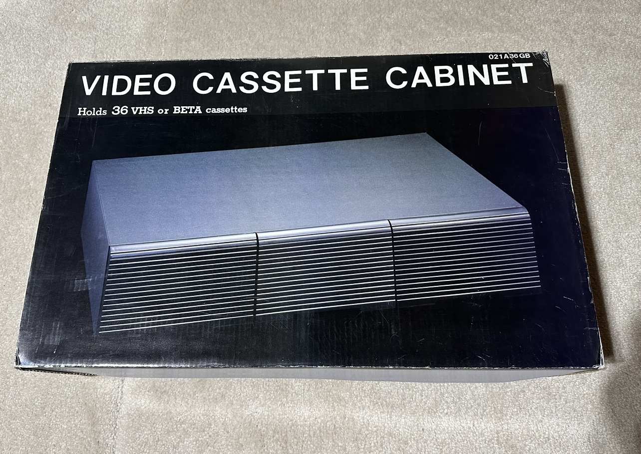 Video Cassette Cabinet