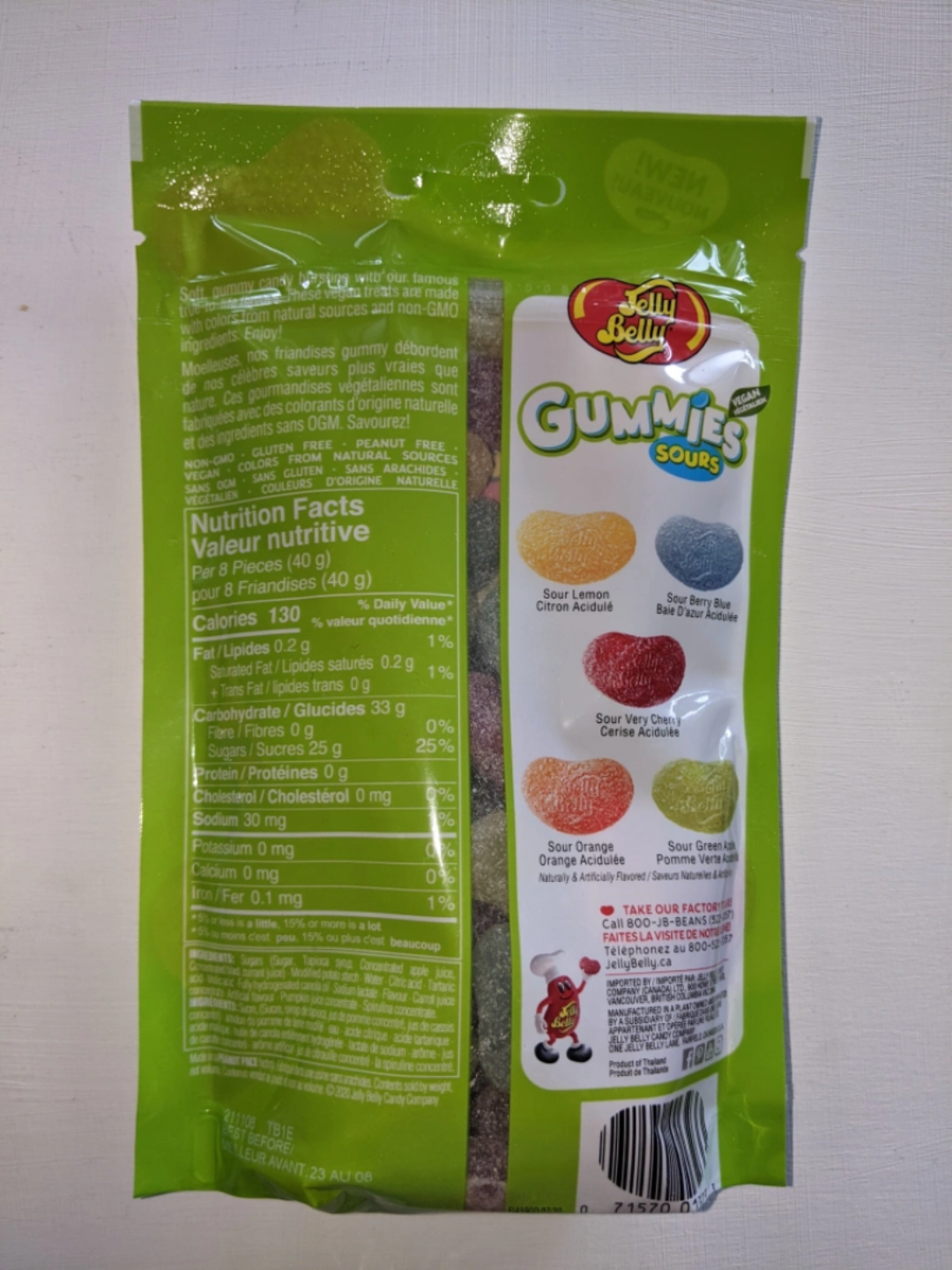 Jelly Belly Gummy Sours - vegan NEW image indicator(3)