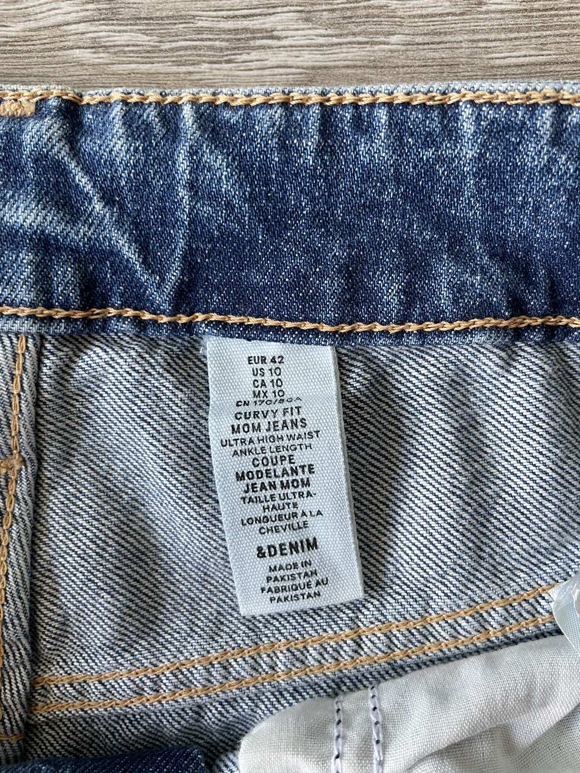 Mom Jean high waisted Curvy fit - photo 4