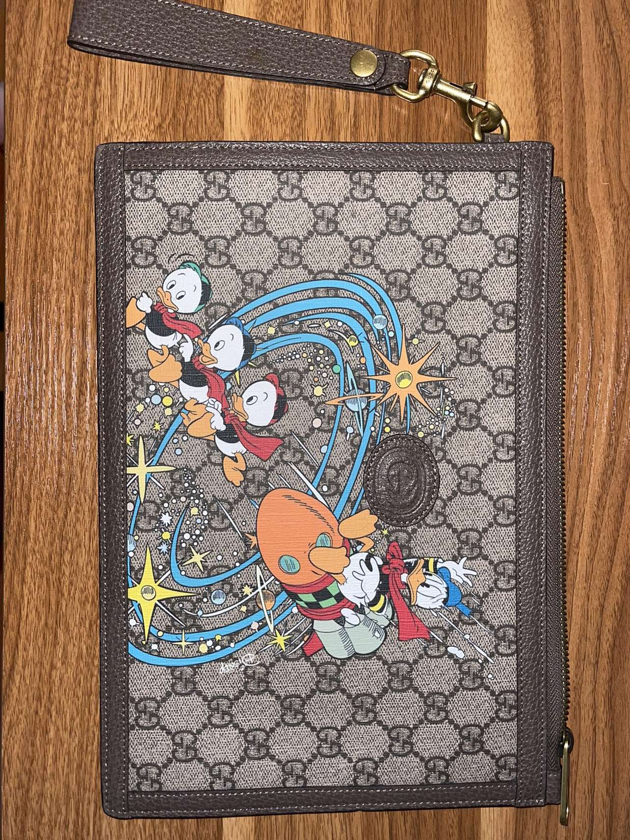 Gucci x Disney Collaboration Clutch Bag Pouch
