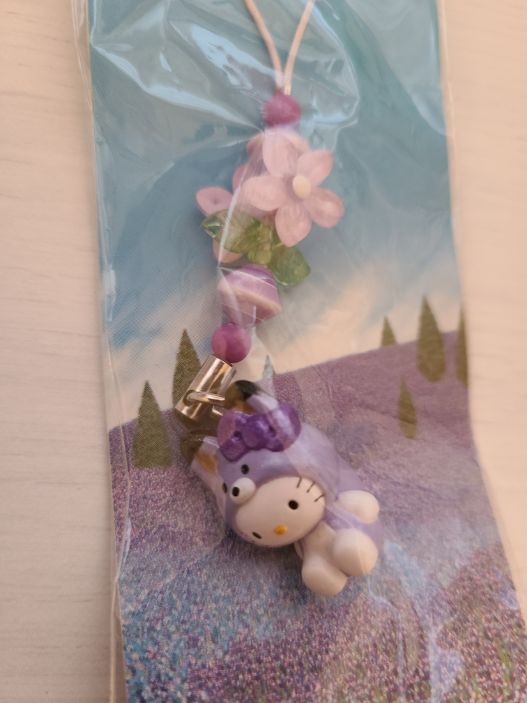 Hello Kitty - Cellphone Keychain #freecycle thumbnail