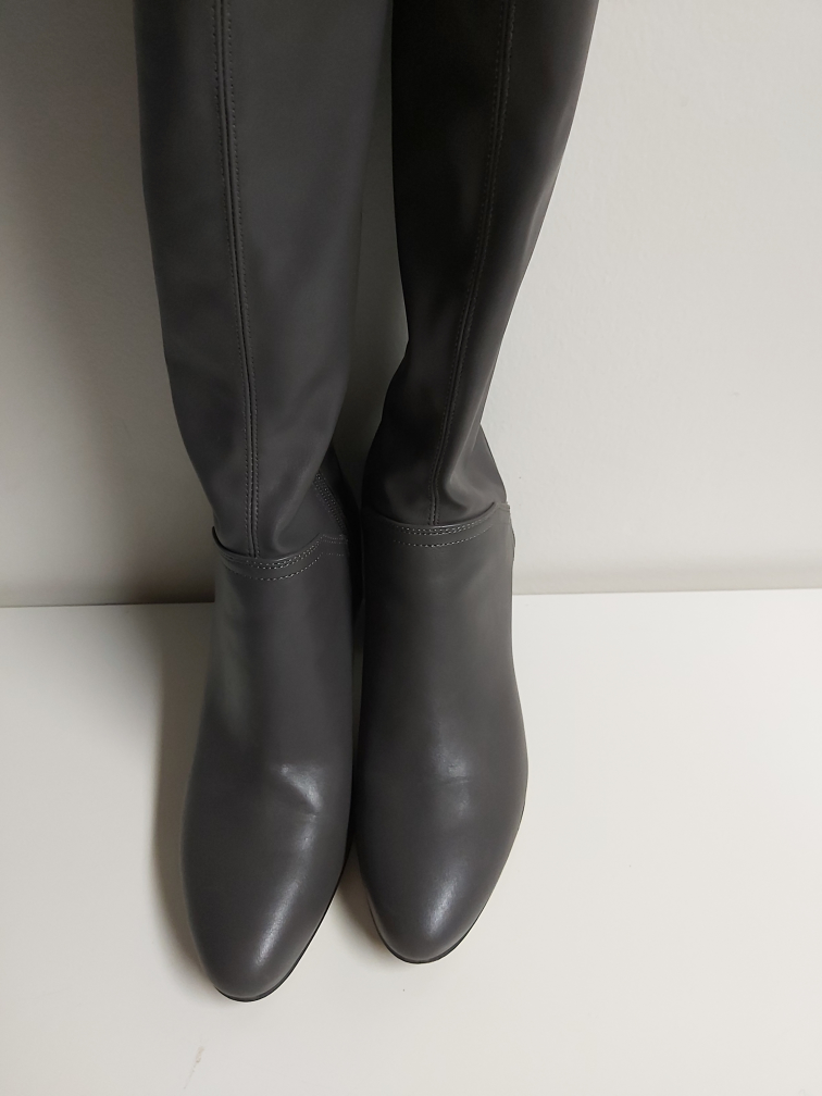 FRANCO SARTO grey long boots, size 6 image indicator(3)
