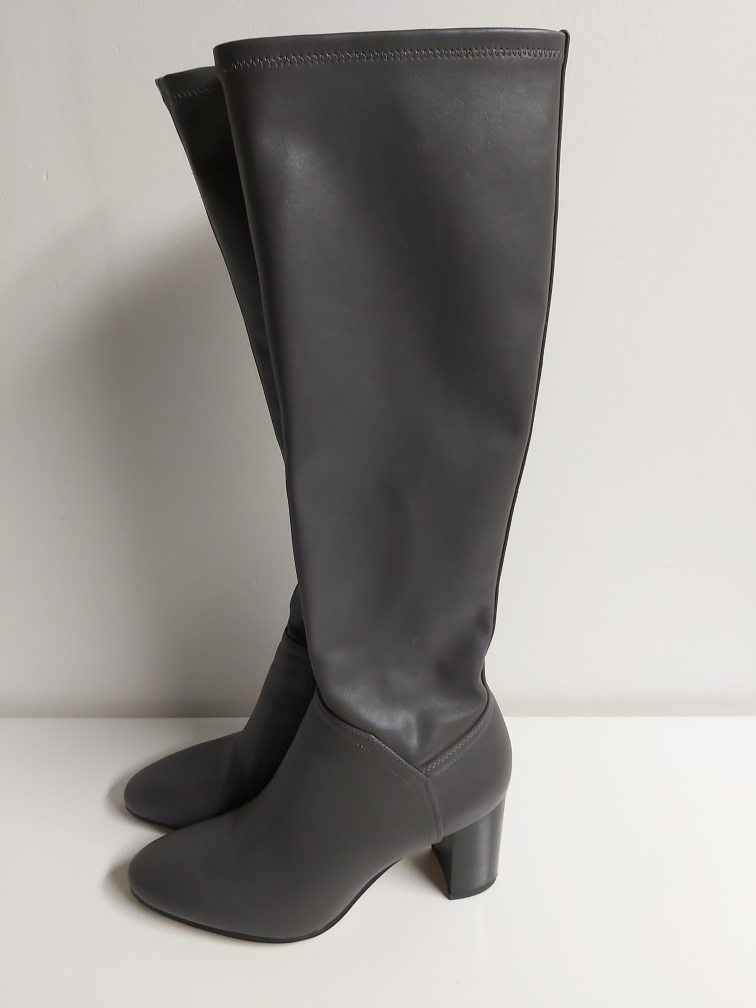 FRANCO SARTO grey long boots, size 6 image indicator(4)