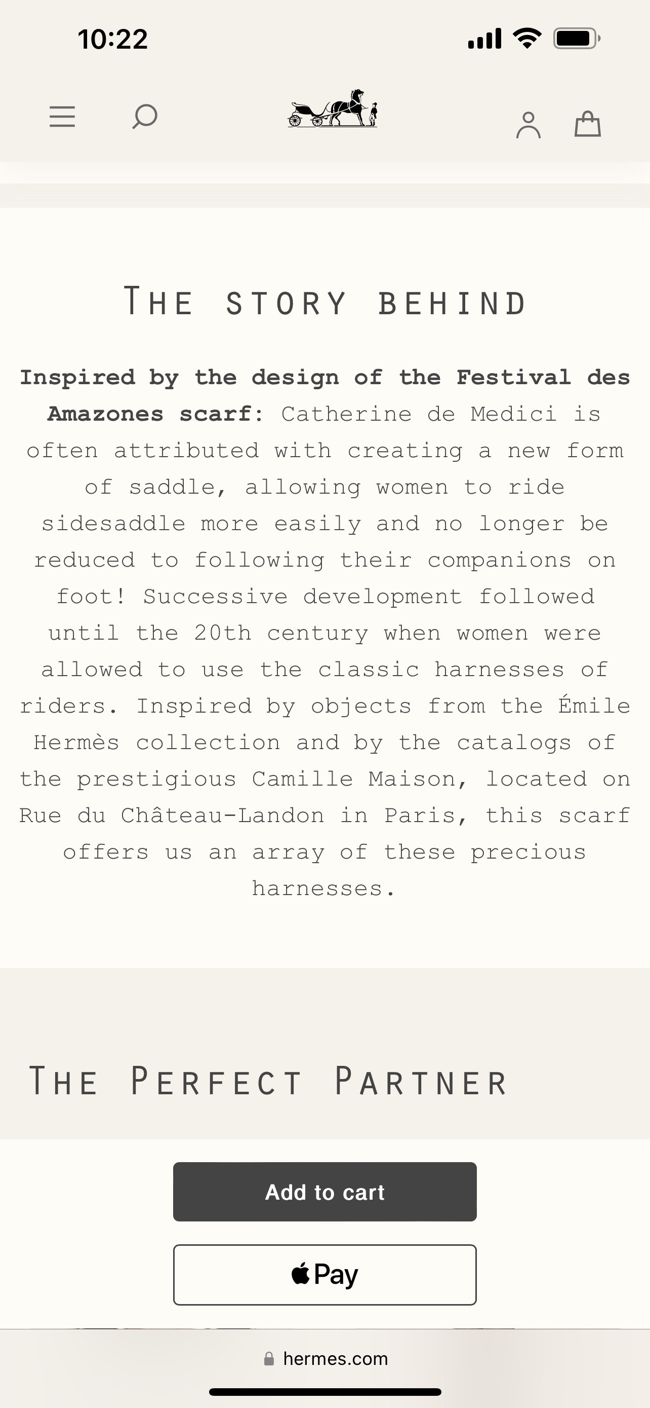 NWT Hermes Cashmere Shawl image indicator(3)