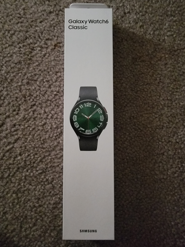 Galaxy Watch 6 Classic 47mm - Black + Extra Fabric Band