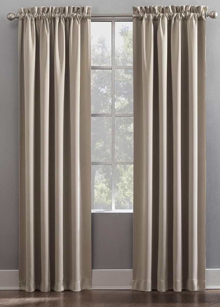Theater grade Rod Pocket Curtain Panels for sale