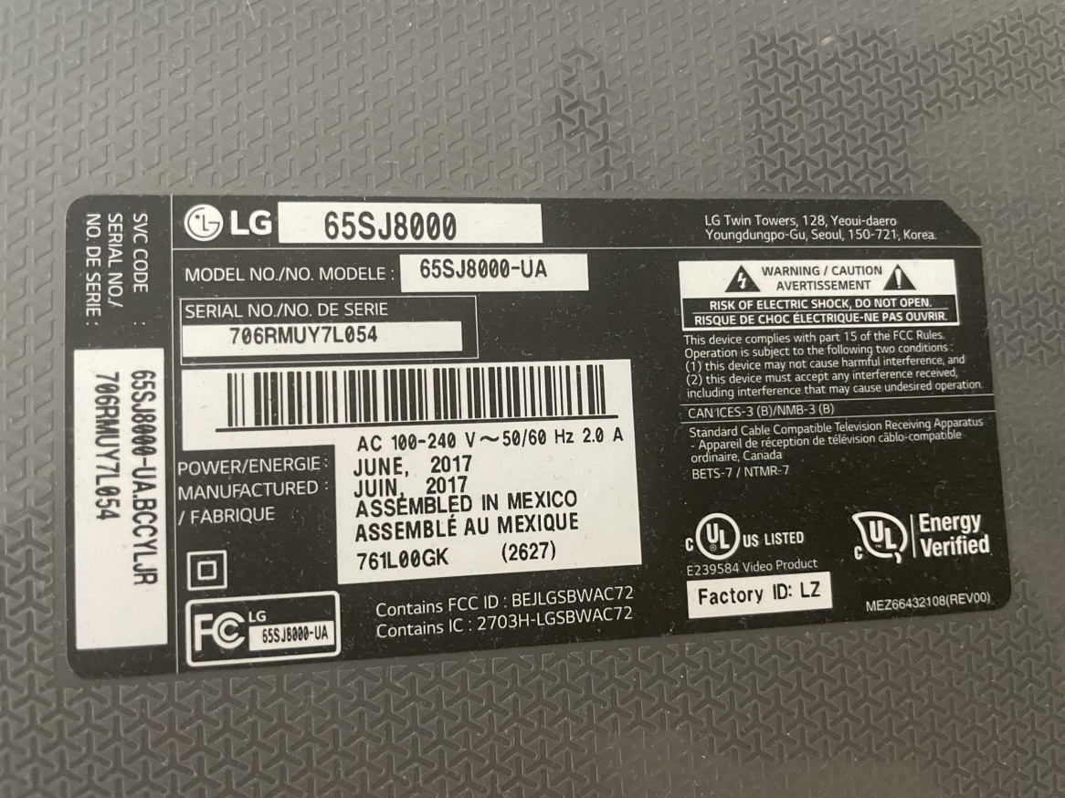 65" LG 4K Smart LED TV - photo 2