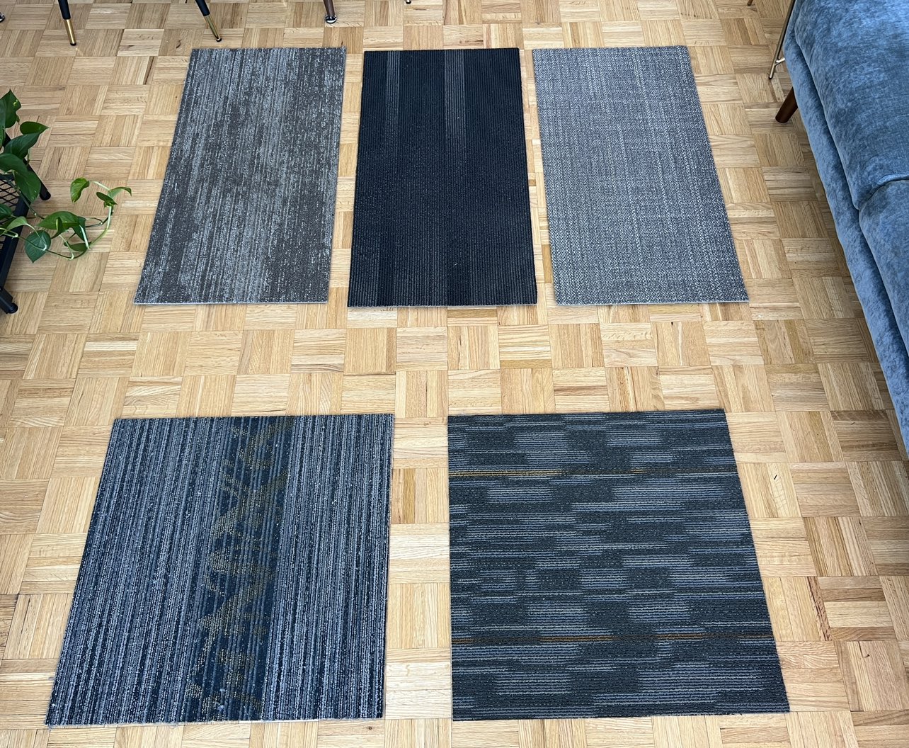 Rugs x 5