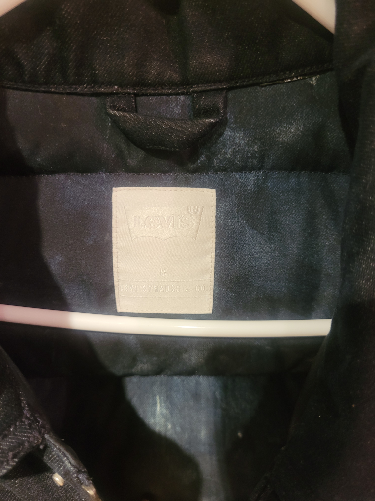 Levi's Denim Down Filled Vest - Medium - photo 5