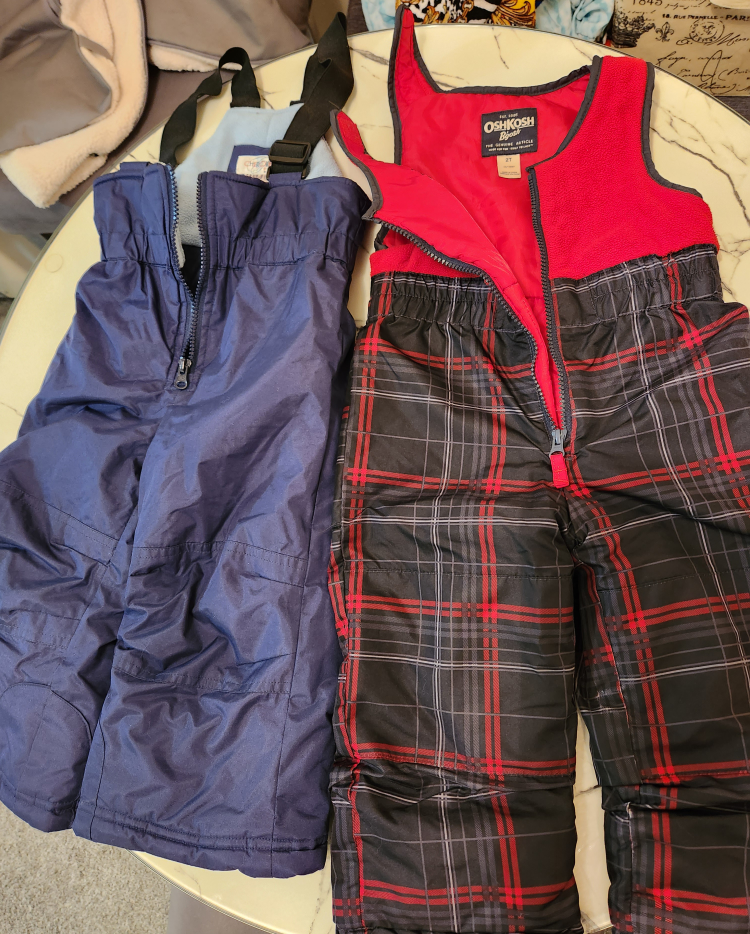 Snow Pants Toddler Sz 2 & 18 months thumbnail