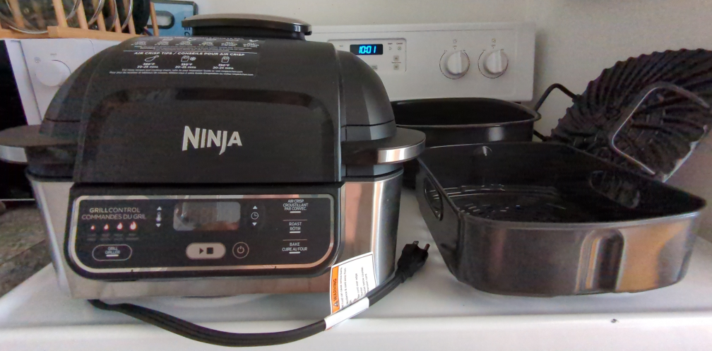 USED LIKE NEW Ninja AG300C Foodi 4-in-1 Indoor Grill thumbnail