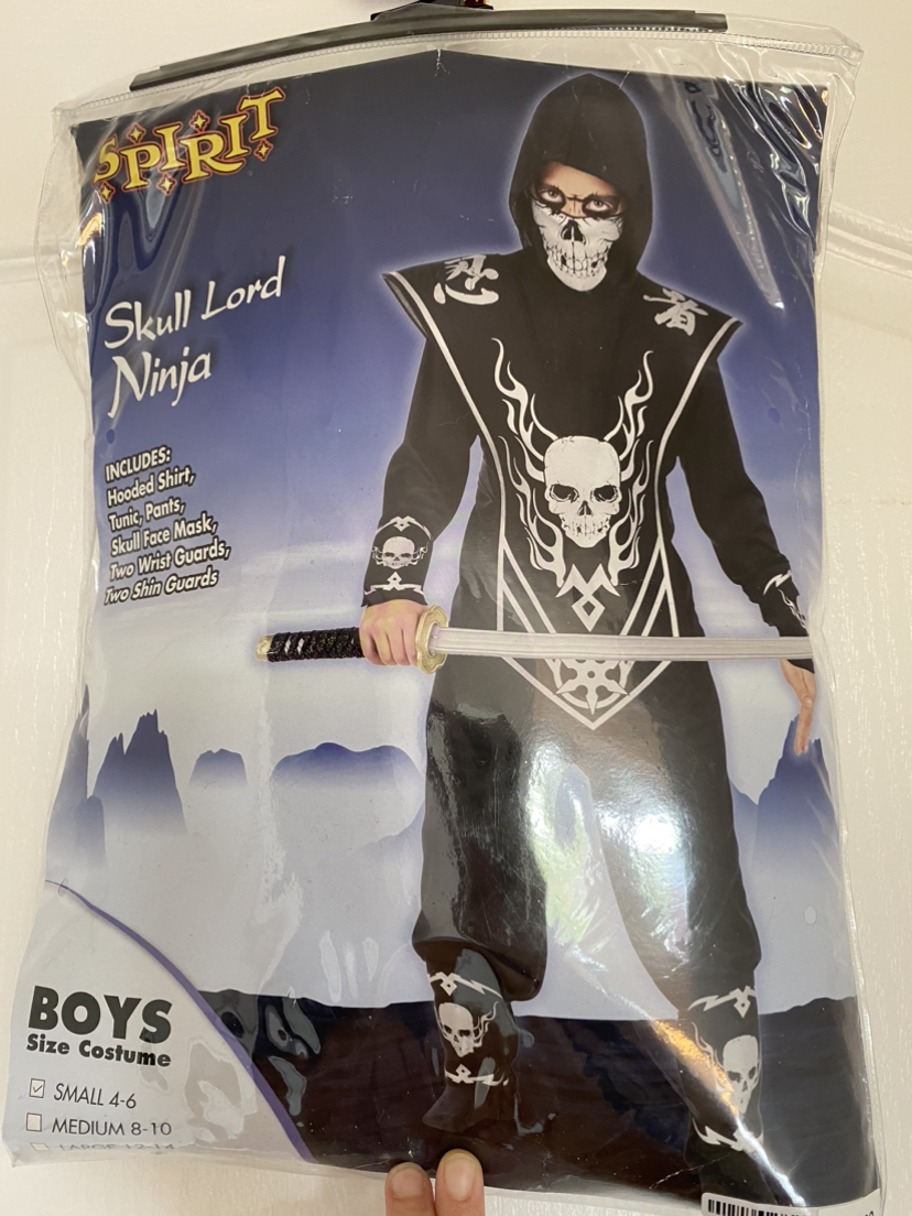 Halloween Costume - Ninja Skull Lord