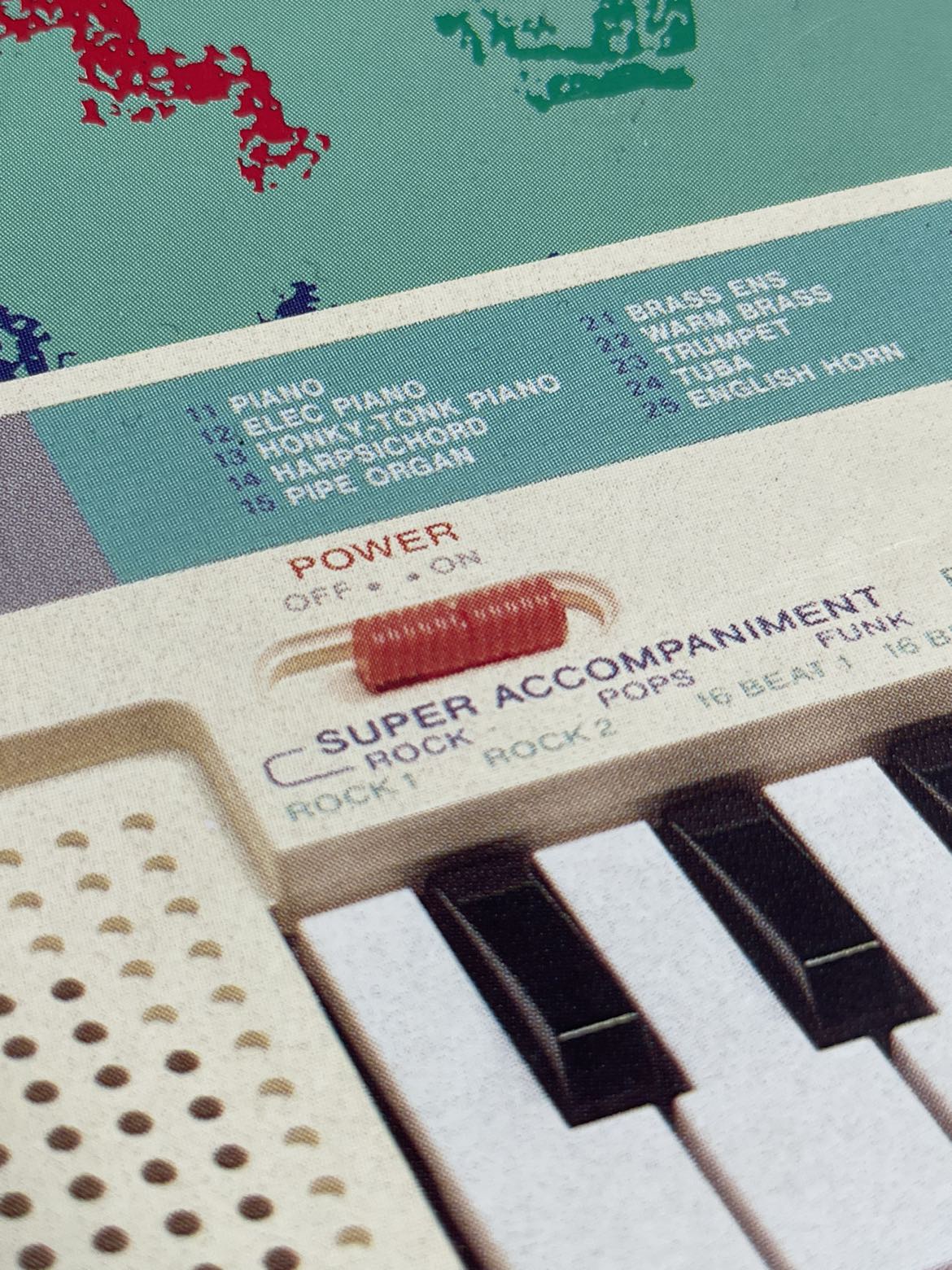 Vintage Casio SA-3 Tone Bank Keyboard Piano w/ Box image indicator(5)