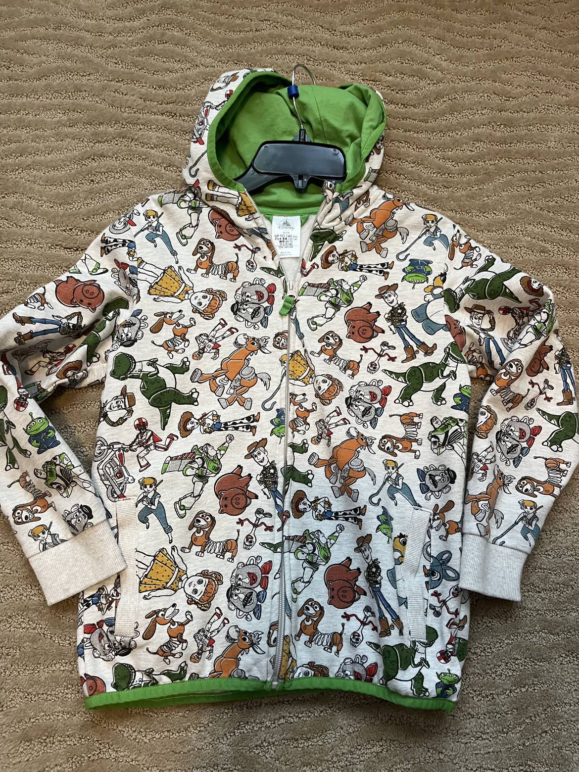 Boys Disney Toy Story 4 zip up hoodie - 9/10 image indicator(2)