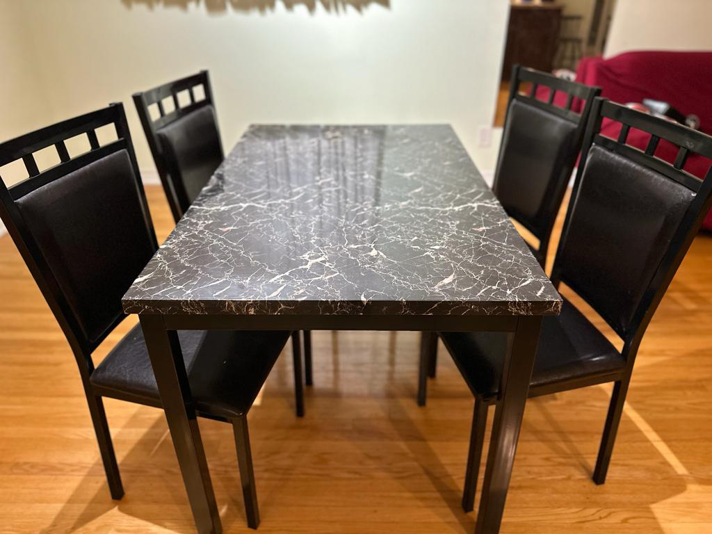 Dining Table with 4 Chairs - photo 2