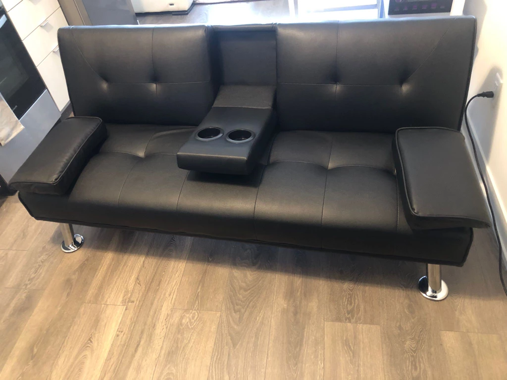 New Leather Sofa Bed