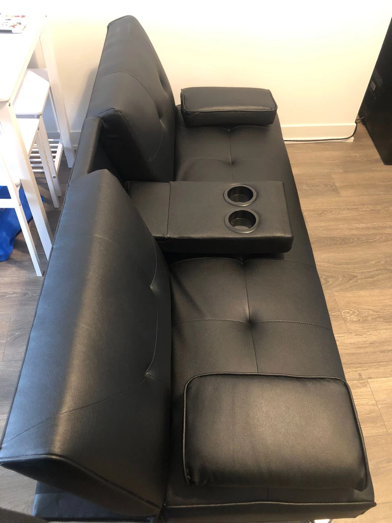 New Leather Sofa Bed - photo 4