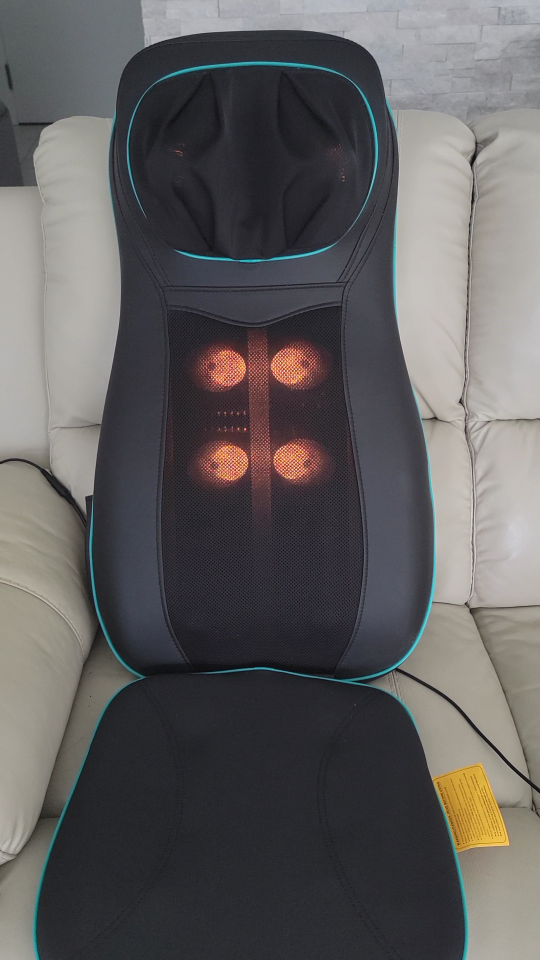 Super Relax Neck and Back Massage Chair - Best Offer - Cash Only - photo 2