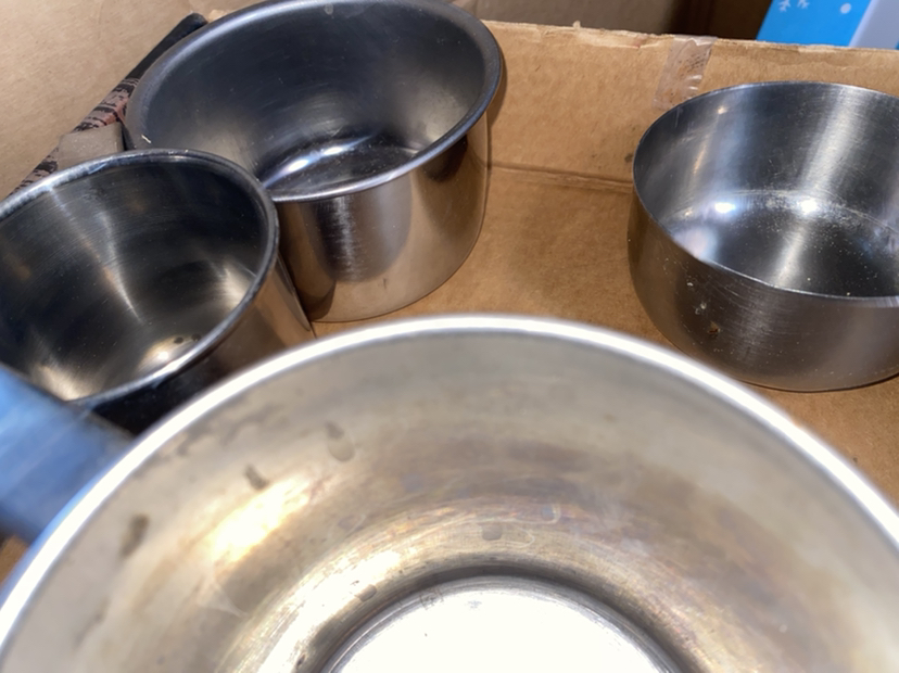 Stainless steel mugs. See description   new image indicator(7)