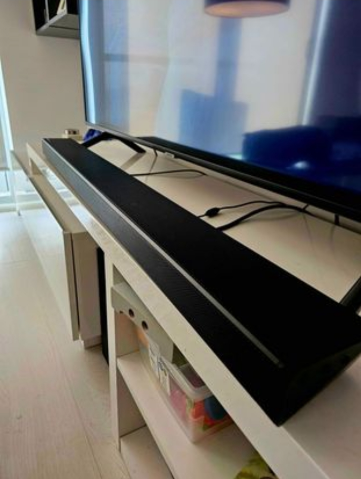 Samsung 4k - 65"  Soundbar + amovible Wall mount image indicator(6)