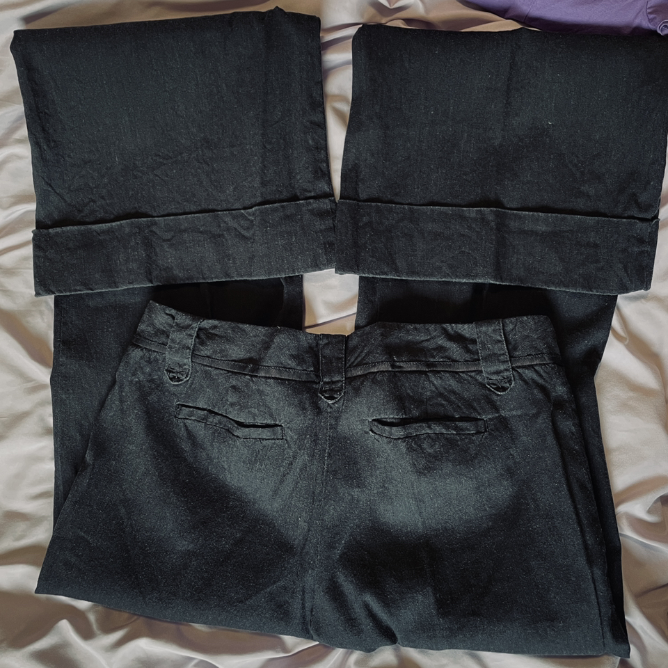 Banana Republic bootcut flare pants Sz 4 image indicator(7)