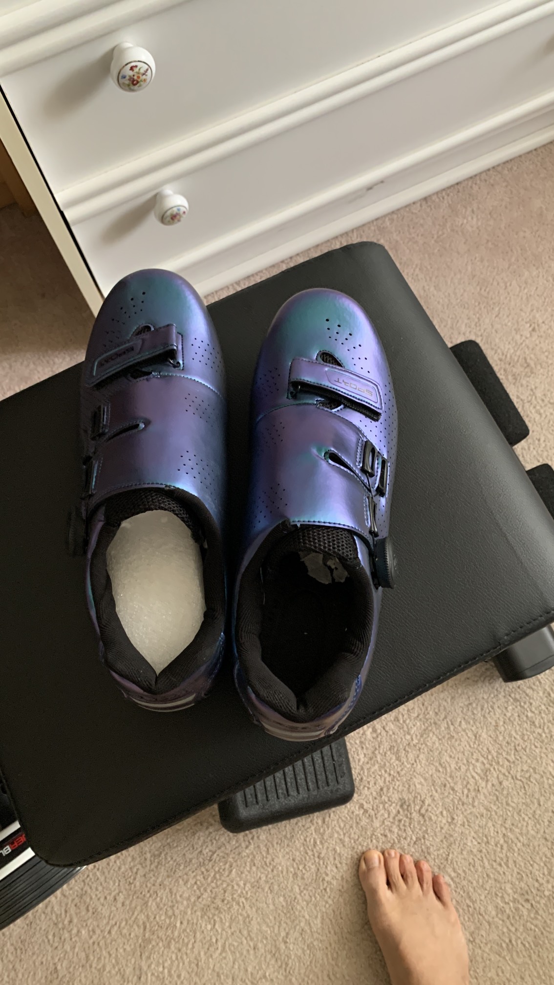 Men biking shoes size 41, 7.5