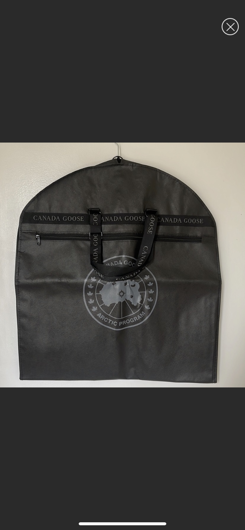 Canada Goose garment bag dust bag authentic thumbnail
