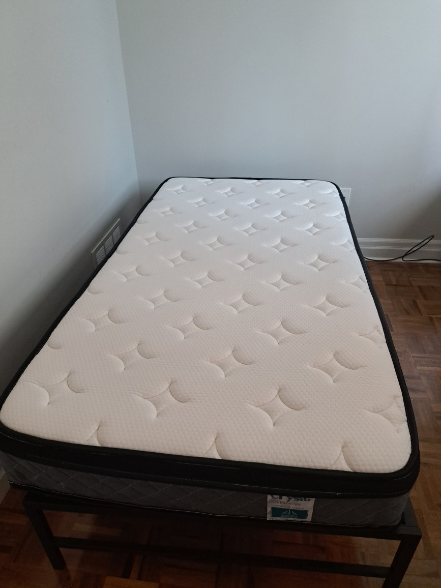 Crystli premium twin mattress memory foam