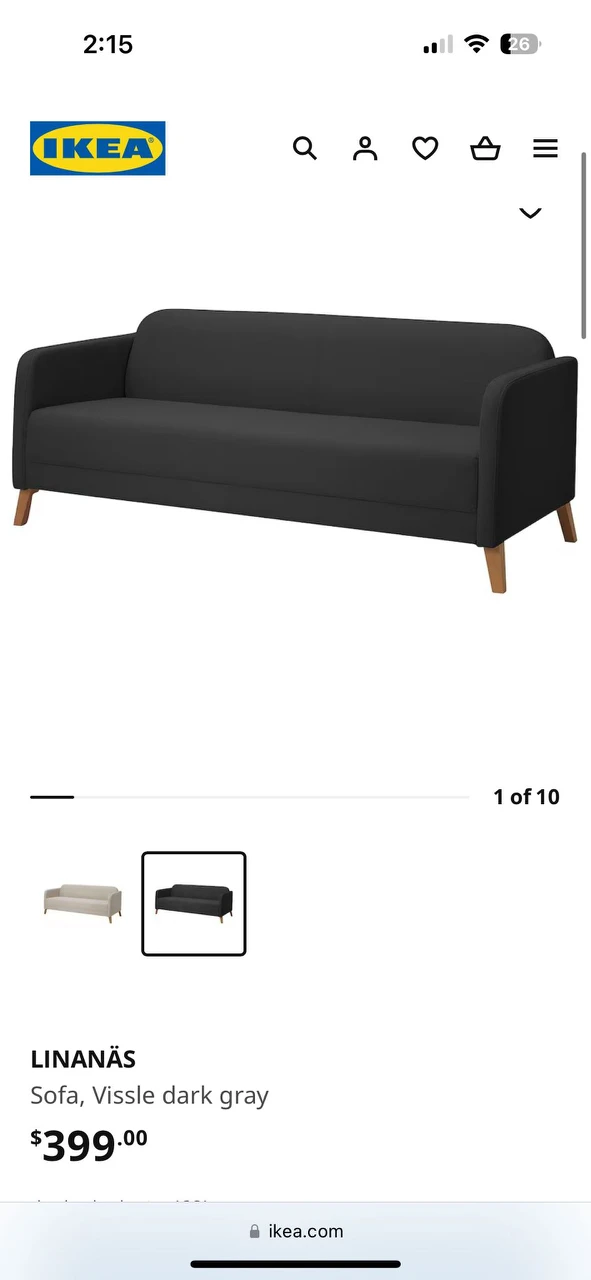 Living Room - Ikea Sofa - photo 4