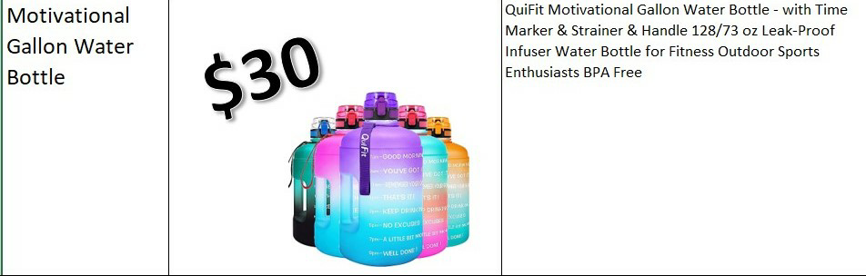 Water Bottle