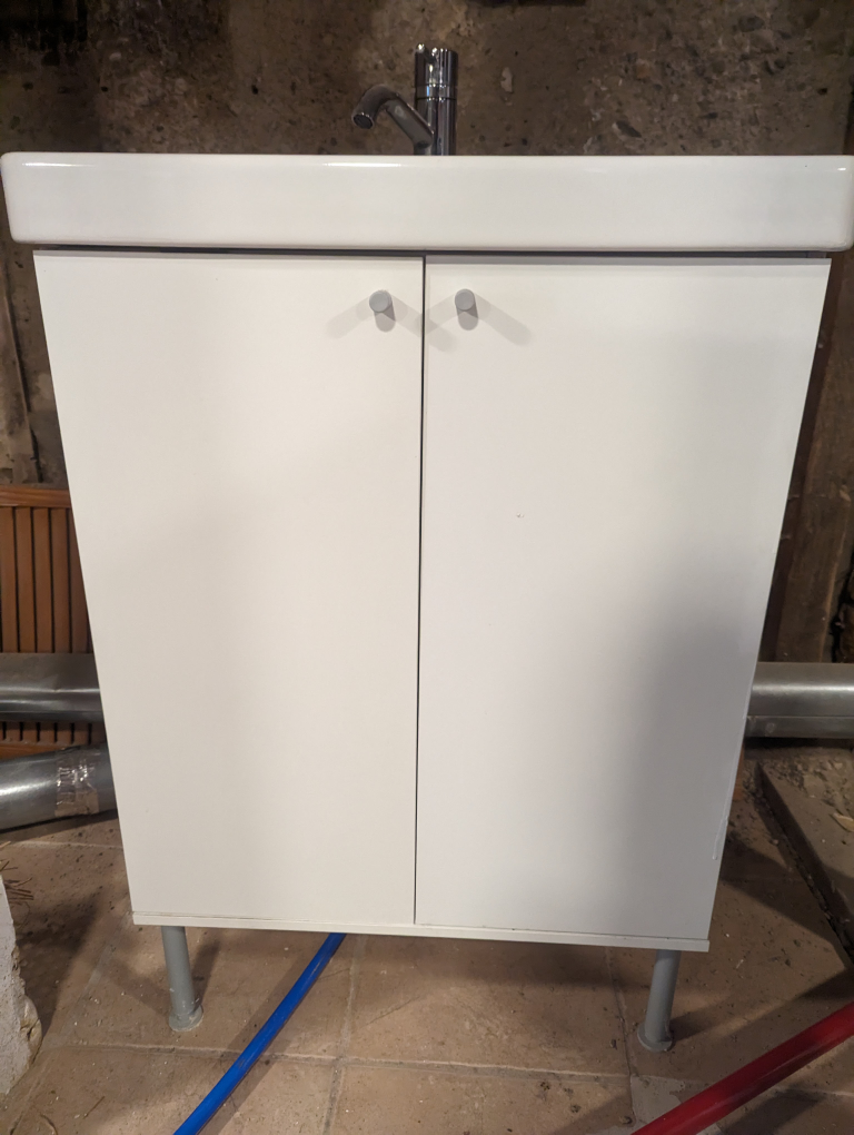 Bathroom sink with cabinet - photo 2