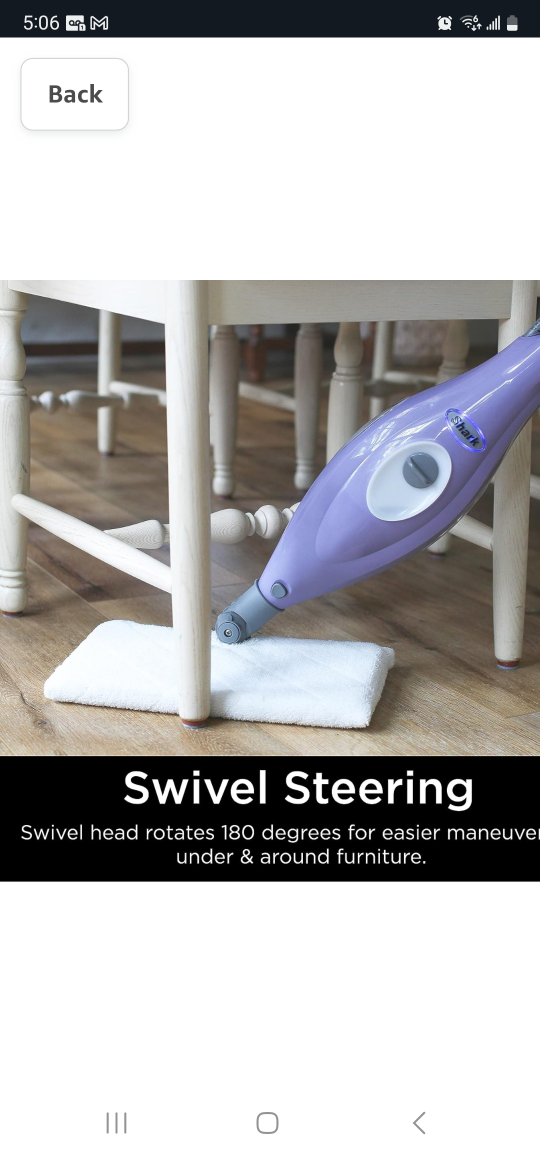 Shark Steam Mop with 2 New Mop Pads. Excellent Condition. - photo 5