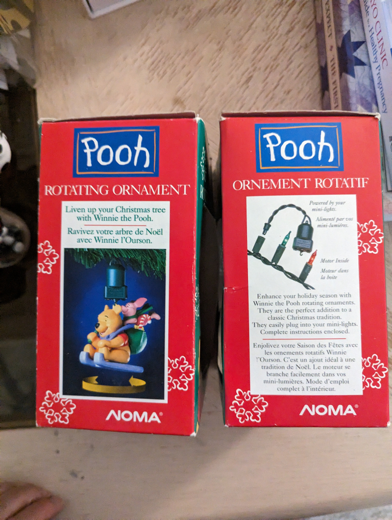 🎁 Xmas 🎄 tree ornaments - Winnie the Pooh image indicator(4)