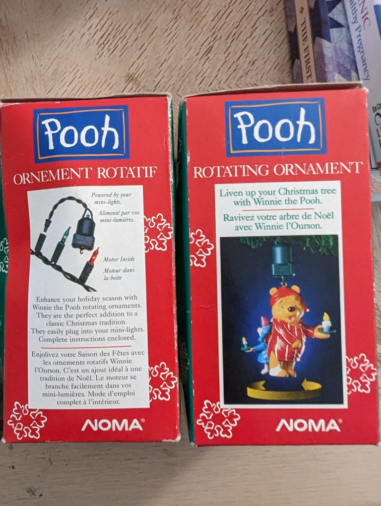 🎁 Xmas 🎄 tree ornaments - Winnie the Pooh image indicator(6)