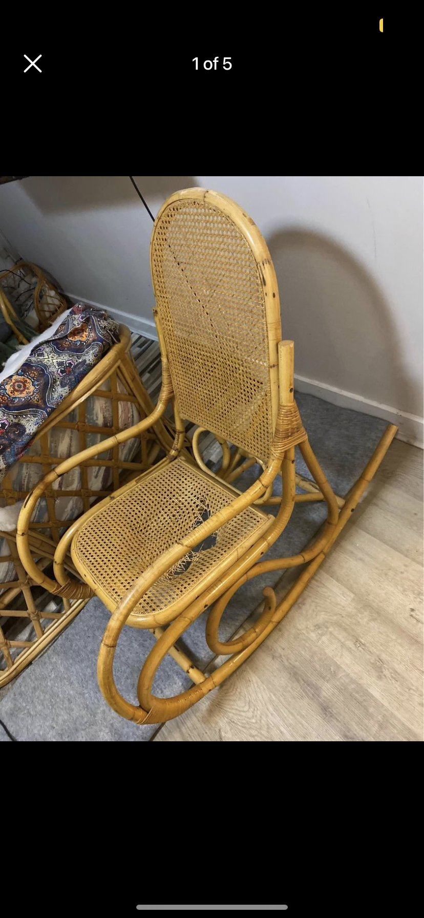 Bamboo rocker thumbnail