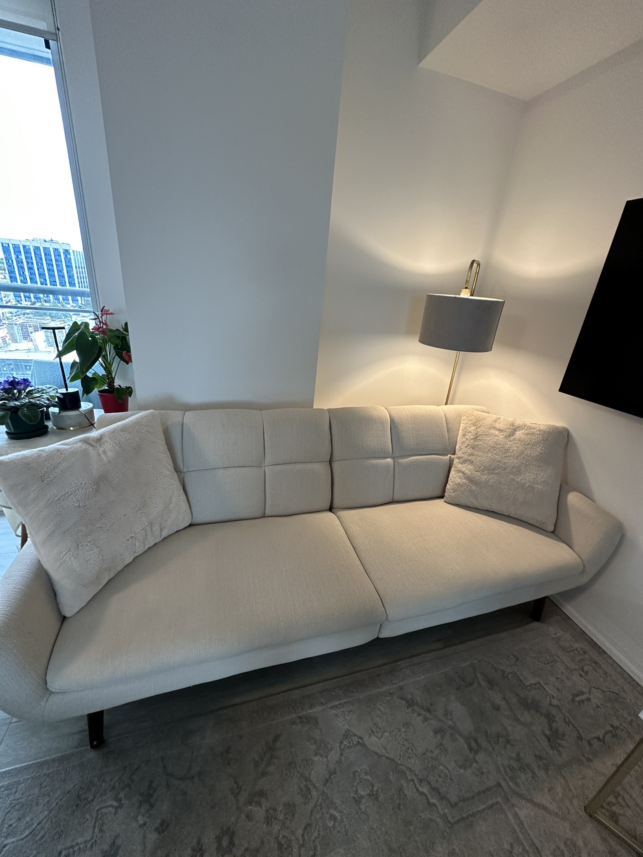 Convertible sofa + carpet - photo 4
