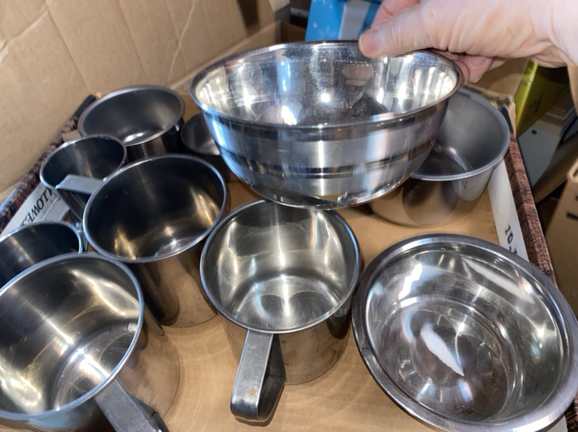 Stainless steel mugs. See description   new image indicator(3)