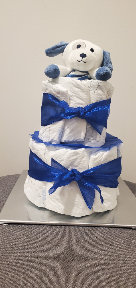 diapercake baby gift - photo 2