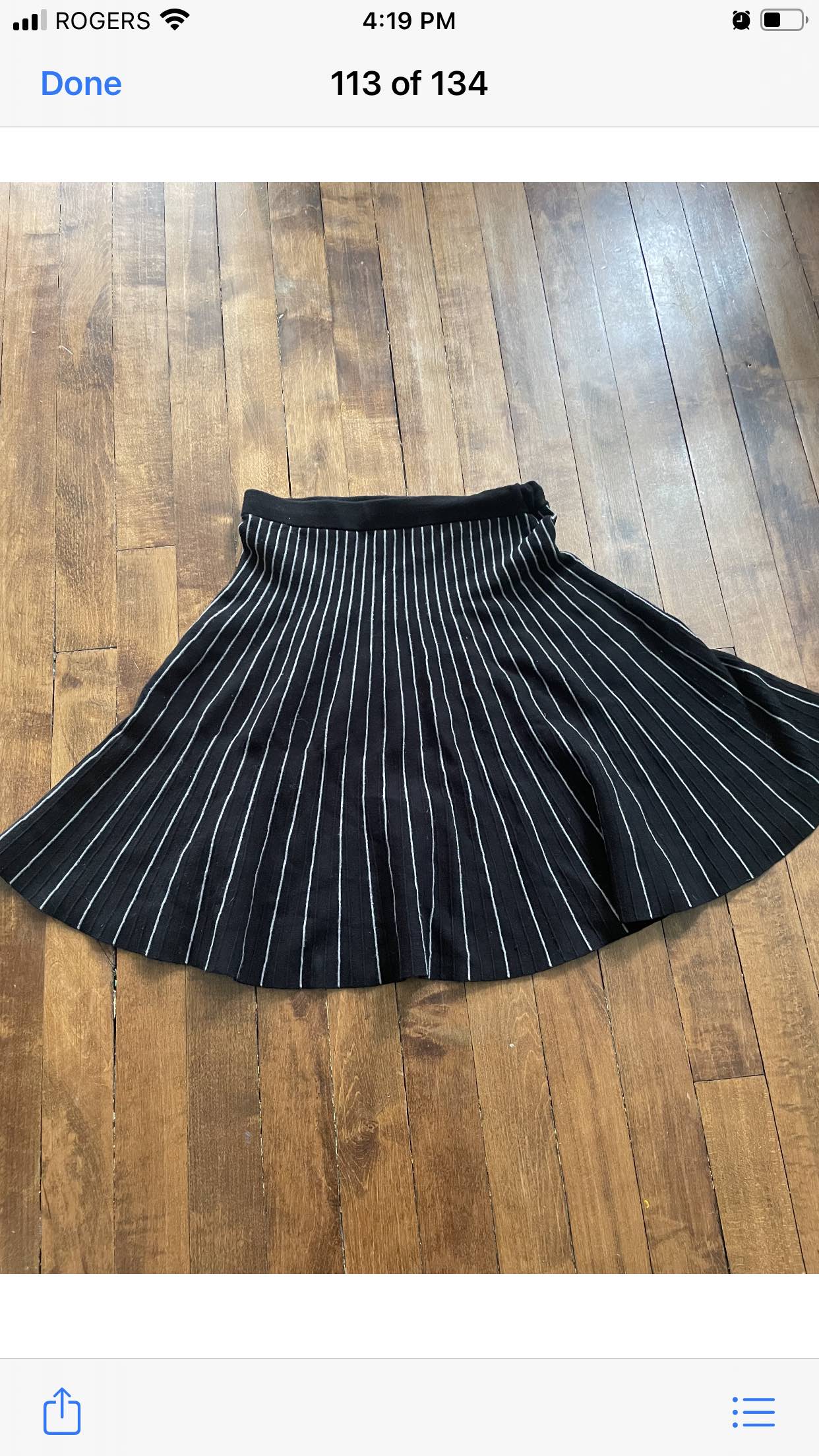 Stretchy women’s skirt S-M image indicator(2)