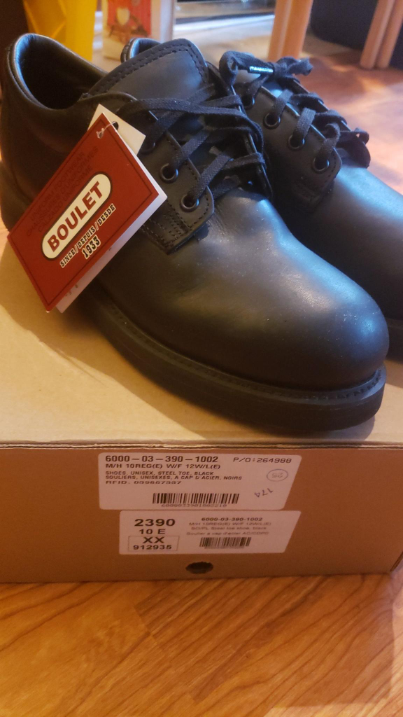 Boulet Vibram Gumlite Safety Toe work shoes thumbnail