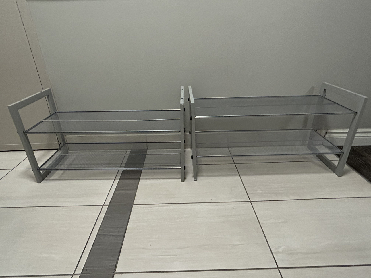 Mainstay two 2-tier shoe rack - photo 2